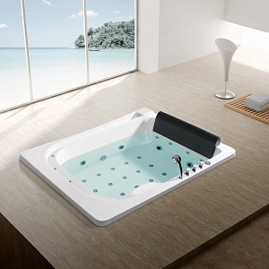 Встраиваемая гидромассажная ванна Gemy G9265 K 200*152